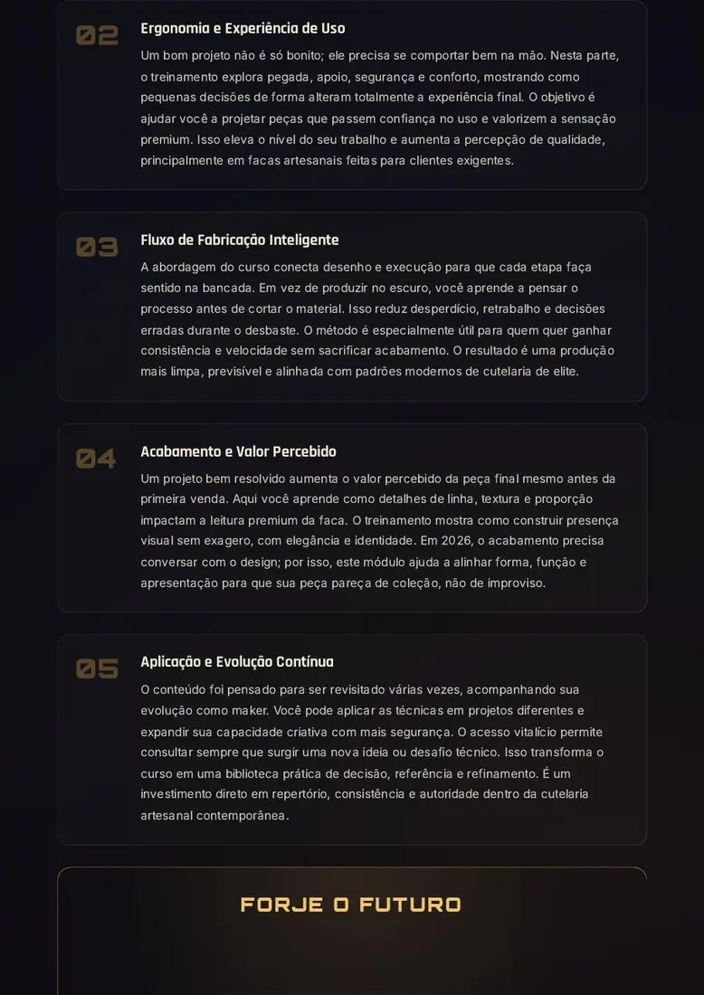 Masterclass Digital Fio de Impacto • Moran Bill Forge System — prévia 4