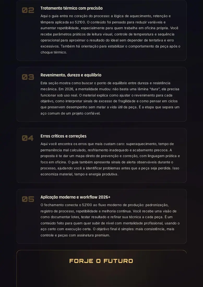 Aço Eclipse 52100 — Dossiê Térmico de Alta Performance — prévia 4