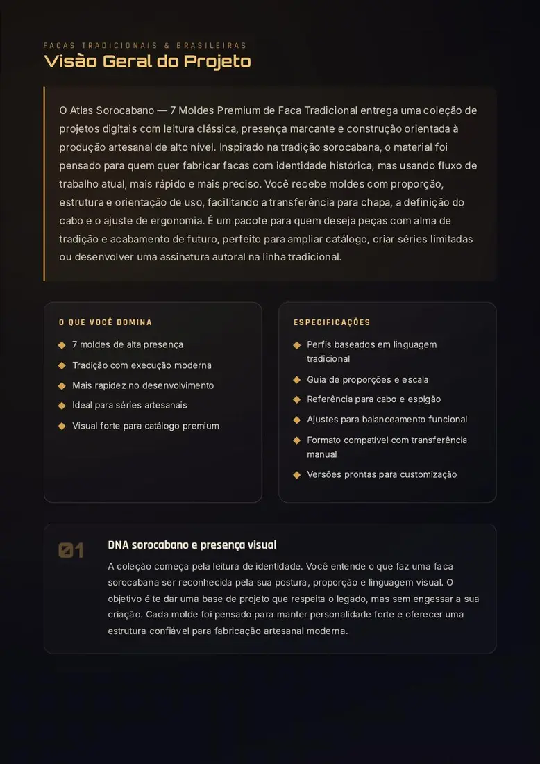 Atlas Sorocabano — 7 Moldes Premium de Faca Tradicional — prévia 2