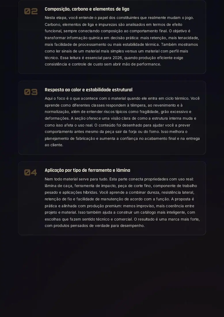 Atlas Ferrotérmico: Guia Essencial de Aços e Ferros Fundidos — prévia 4