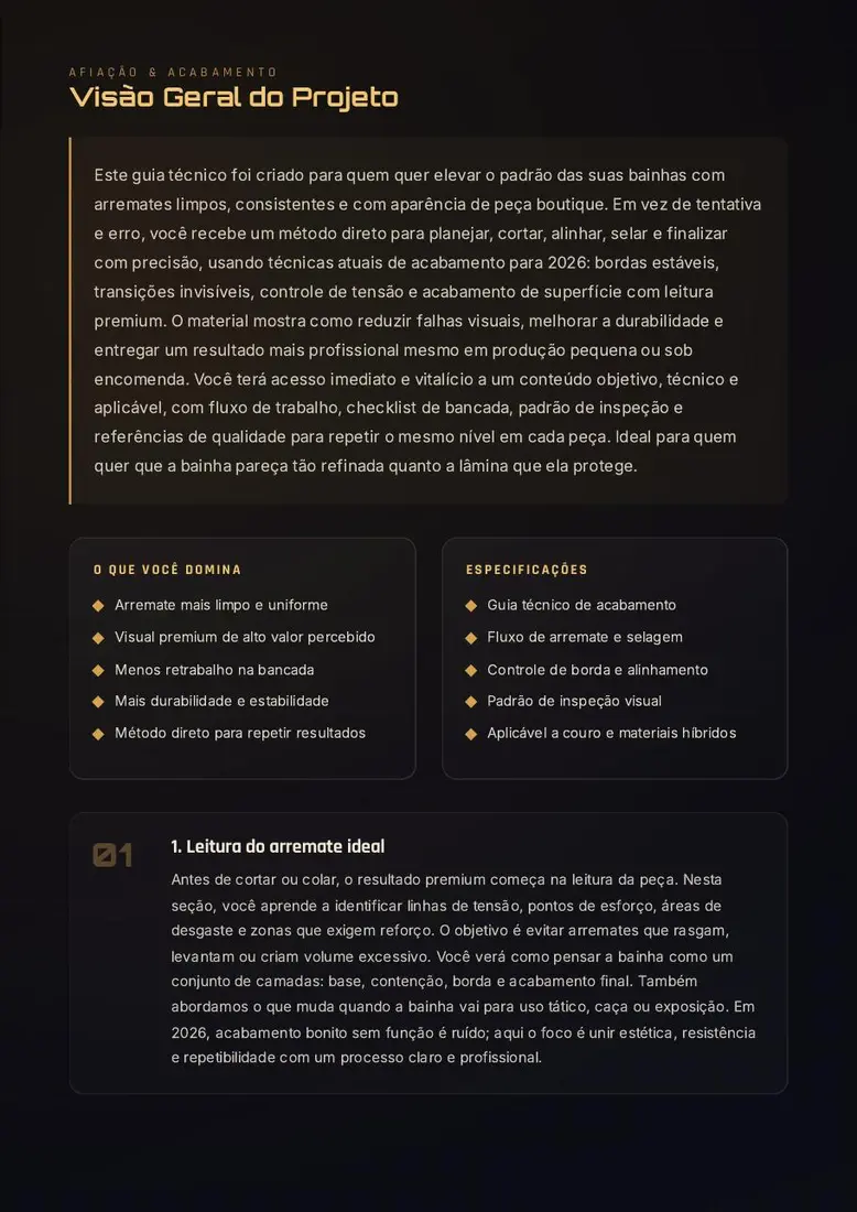 Arremate Zero｜Guia de Bainhas com Corte Limpo e Acabamento Premium — prévia 3