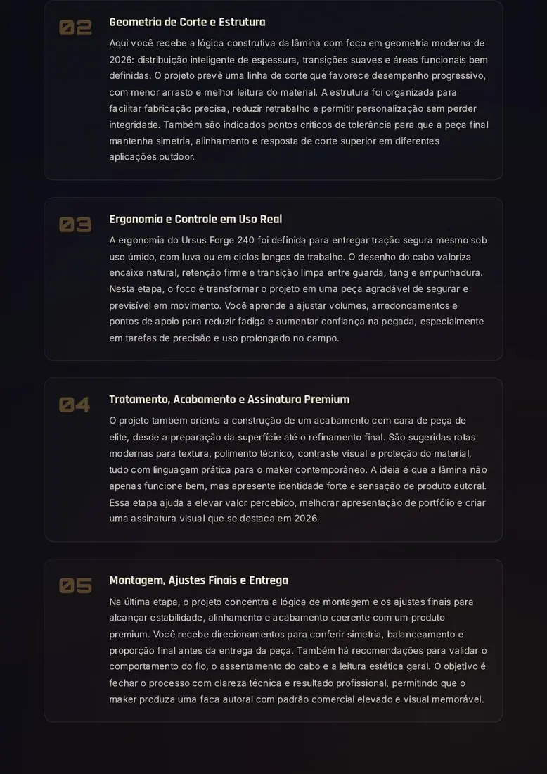 Projeto Ursus Forge 240 — prévia 3