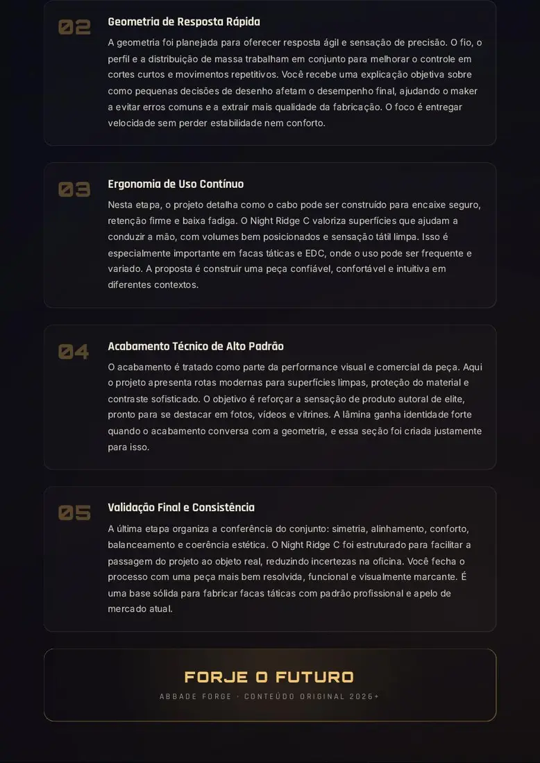 Projeto Night Ridge C — prévia 3