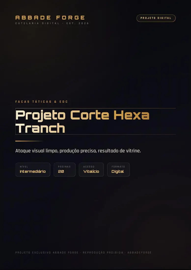 Projeto Corte Hexa Tranch — prévia 1