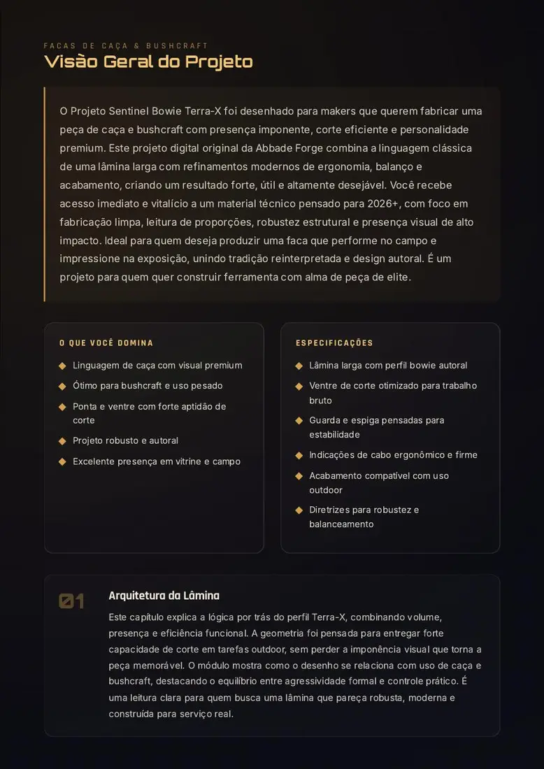 Projeto Sentinel Bowie Terra-X — prévia 2