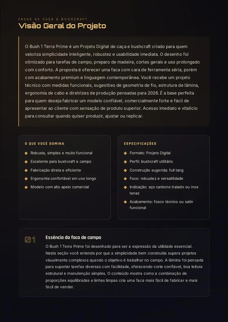 Projeto Digital Bush 1 Terra Prime — prévia 2