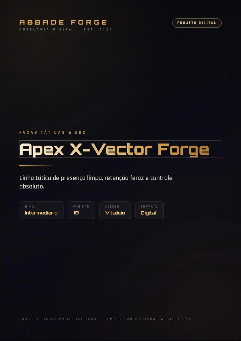 Apex X-Vector Forge — prévia 1