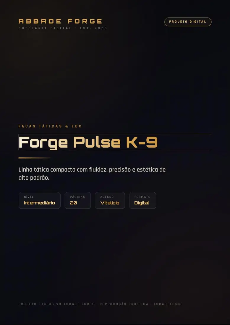 Forge Pulse K-9 — prévia 1