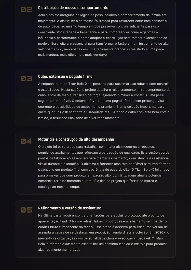 Forge Titan Bolo-X — prévia 3