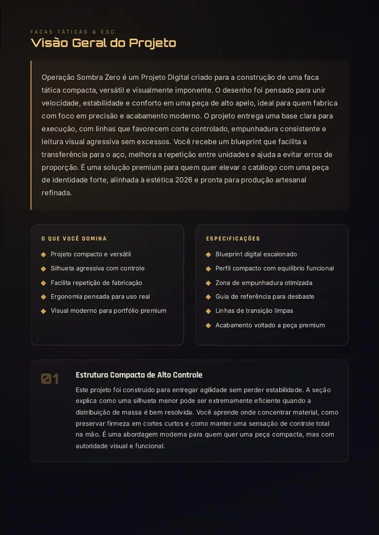 Operação Sombra Zero — prévia 2
