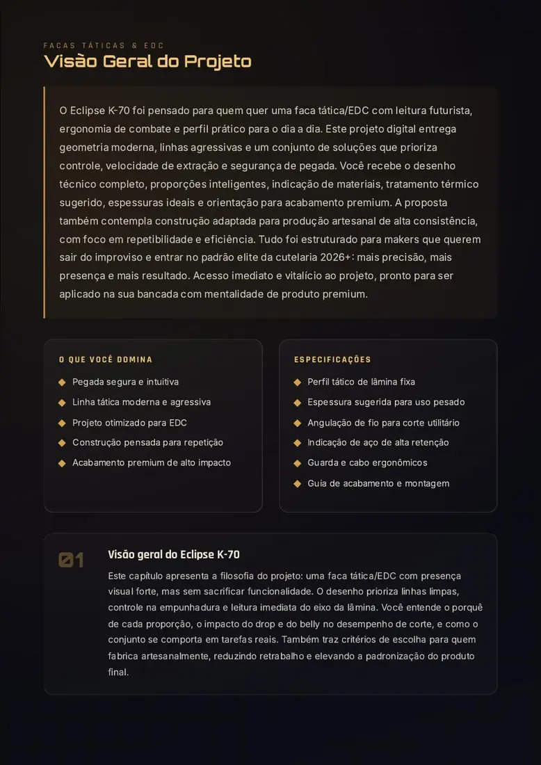 Abade Forge Eclipse K-70 — prévia 2