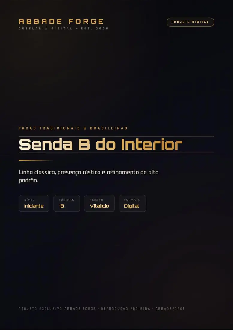 Senda B do Interior — prévia 1