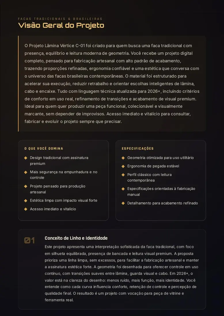 Projeto Lâmina Vértice C-01 — prévia 2