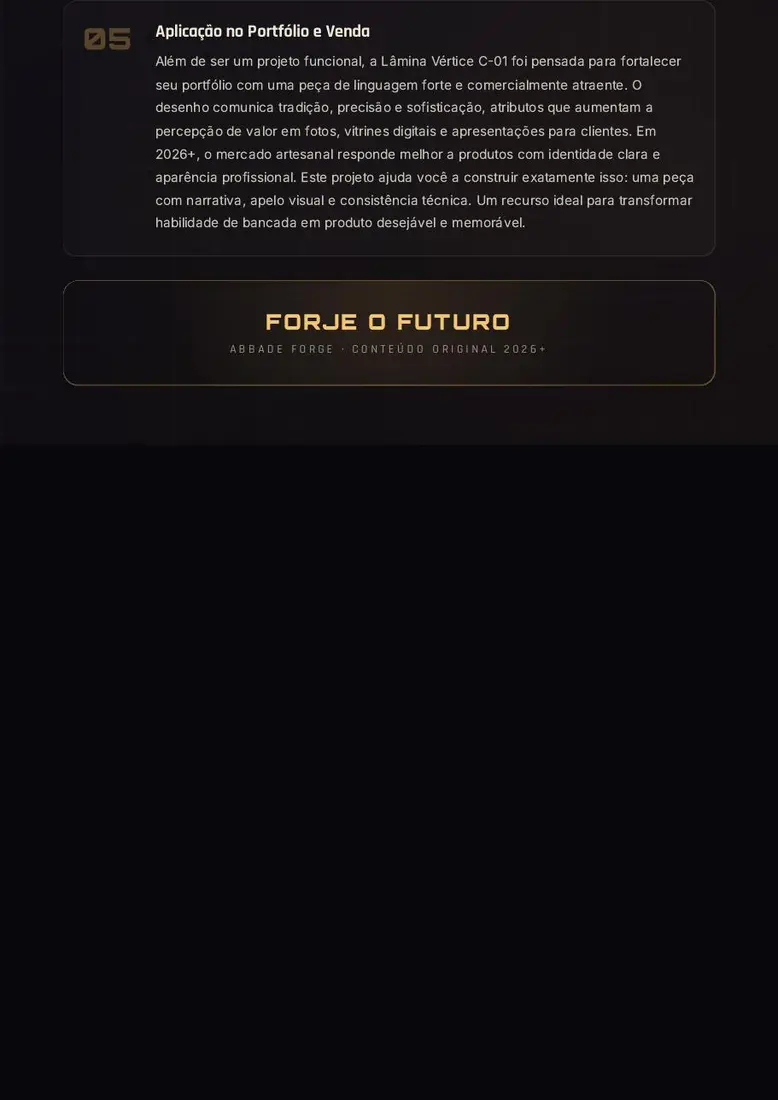 Projeto Lâmina Vértice C-01 — prévia 4