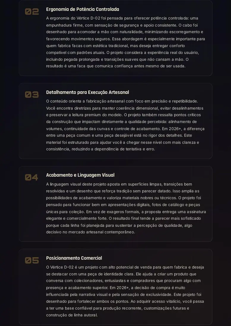 Projeto Lâmina Vértice D-02 — prévia 3