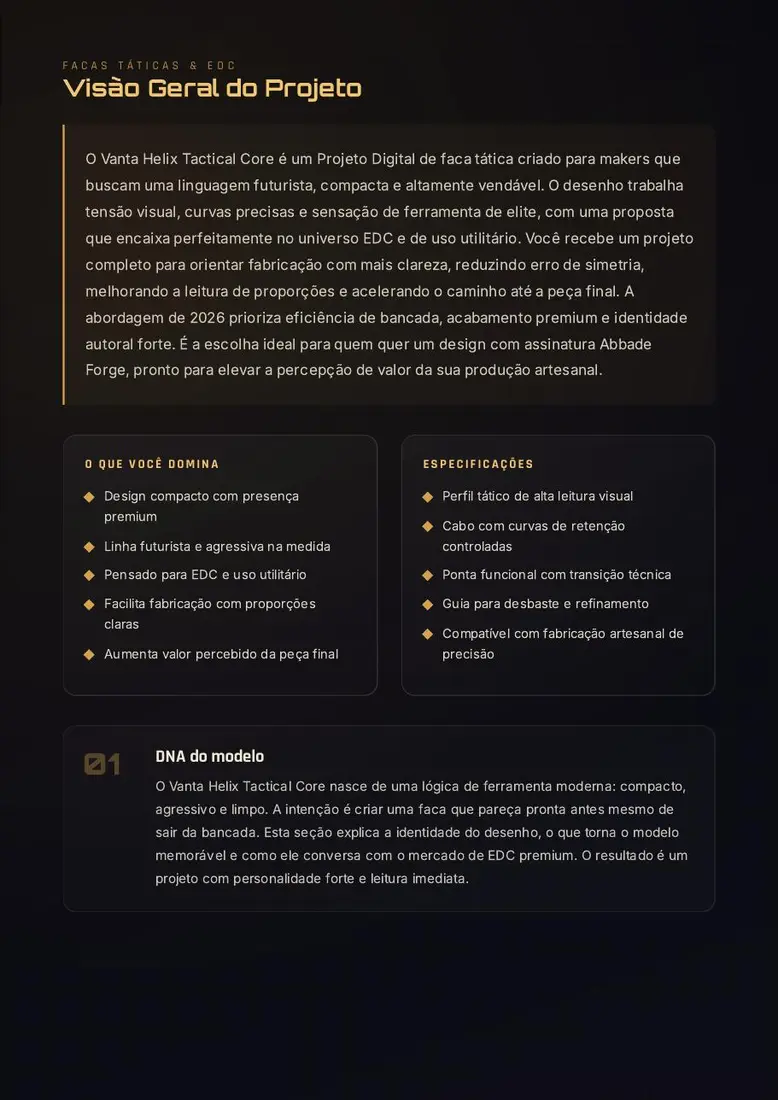 Vanta Helix Tactical Core — prévia 2