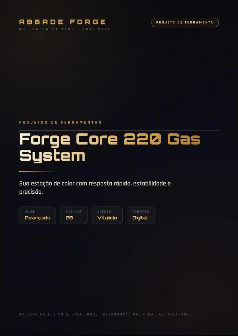 Forge Core 220 Gas System — prévia 1