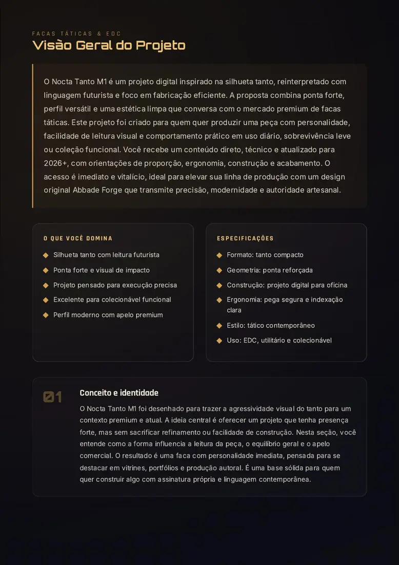 Nocta Tanto M1 — prévia 2