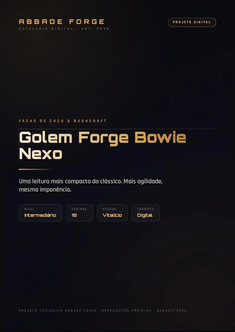Golem Forge Bowie Nexo — prévia 1