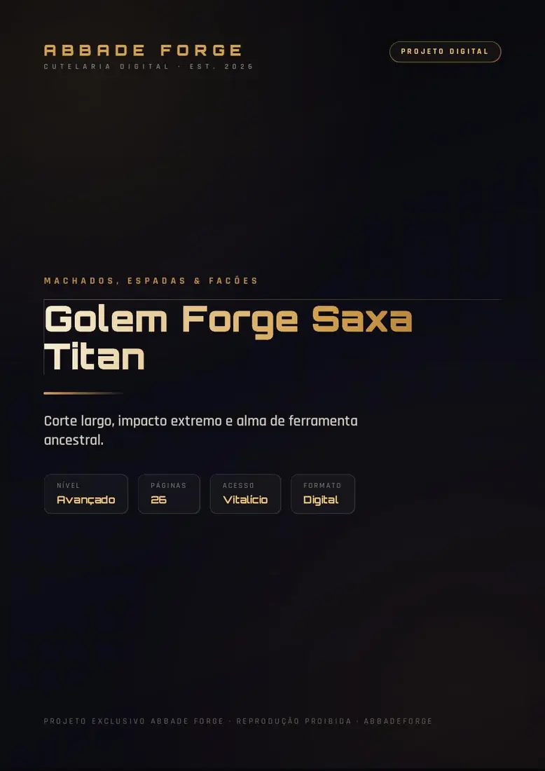 Golem Forge Saxa Titan — prévia 1