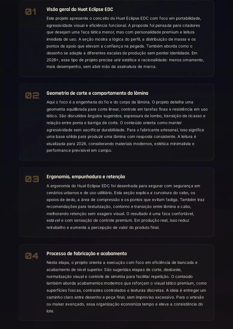 Huat Eclipse EDC — prévia 3