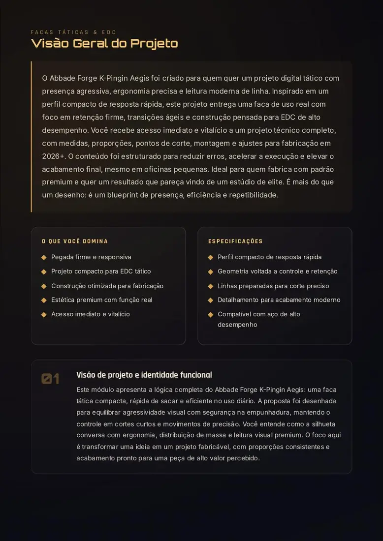 Abbade Forge K-Pingin Aegis — prévia 2