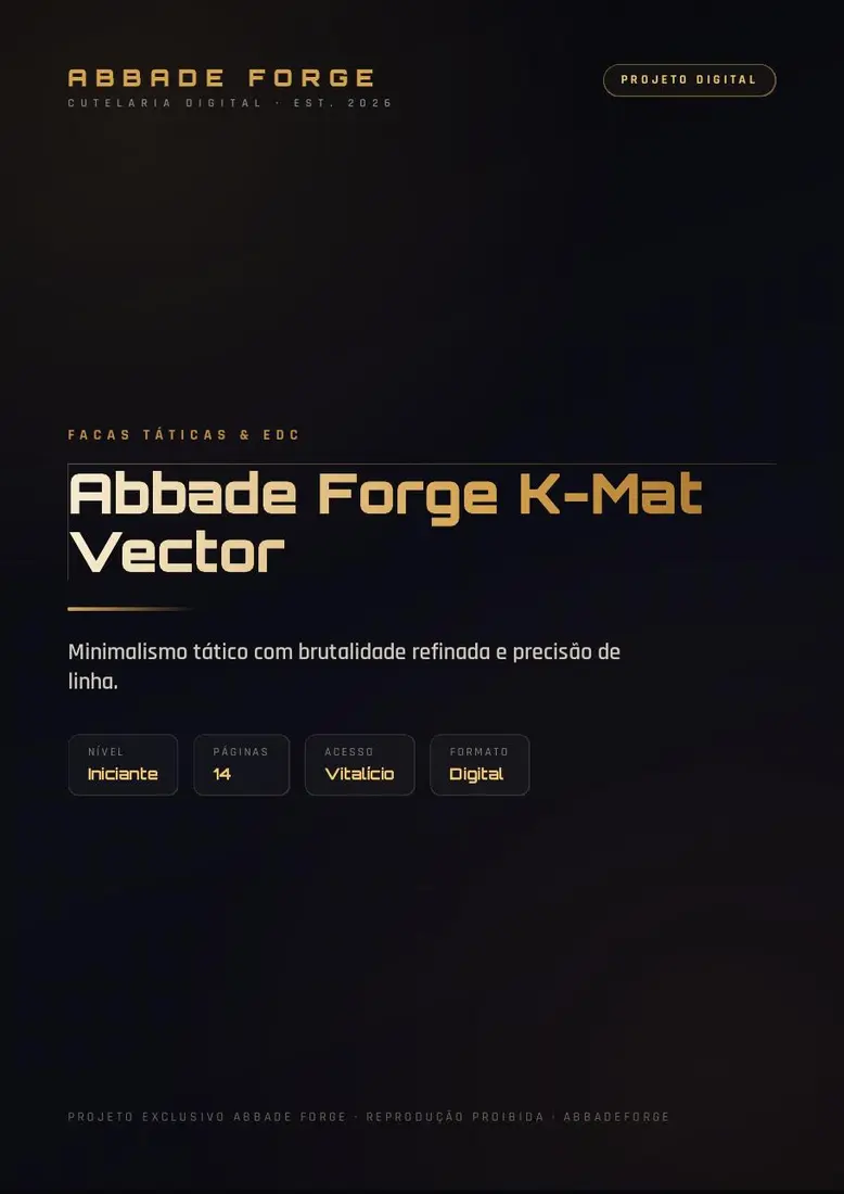 Abbade Forge K-Mat Vector — prévia 1