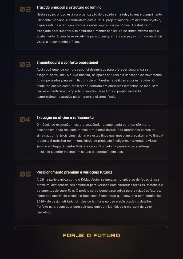 Abbade Forge K-Mat Vector — prévia 3