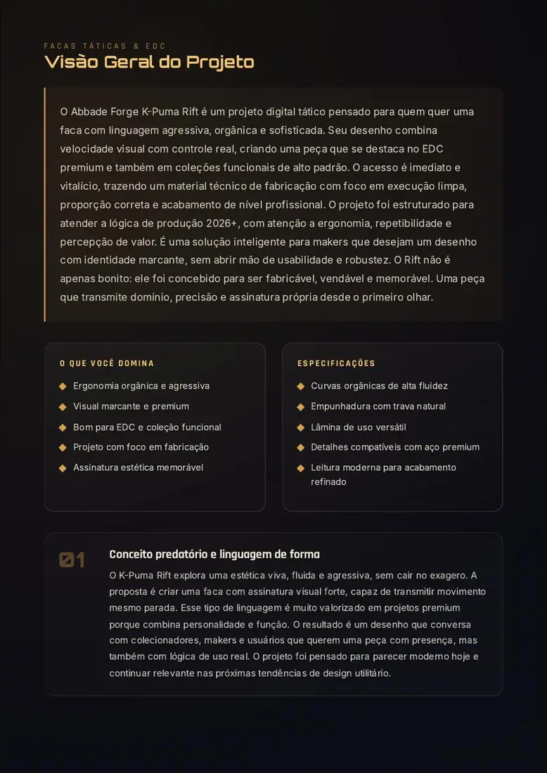 Abbade Forge K-Puma Rift — prévia 2