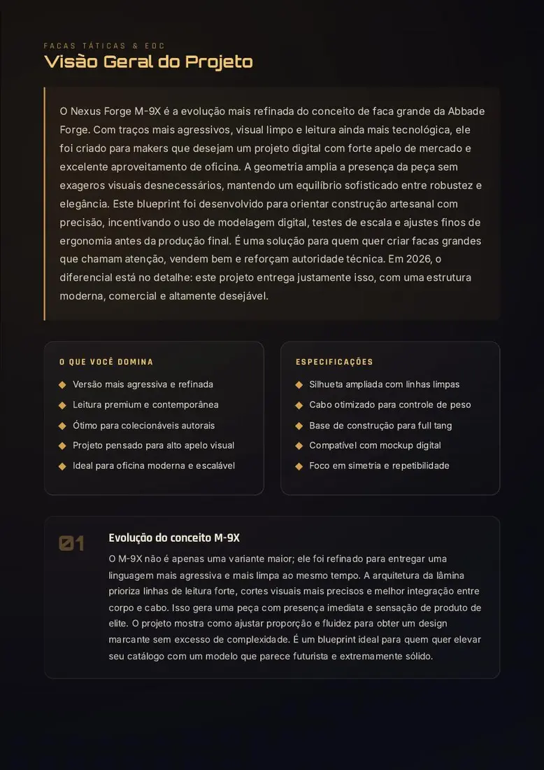 Nexus Forge M-9X Abbade Forge — prévia 2