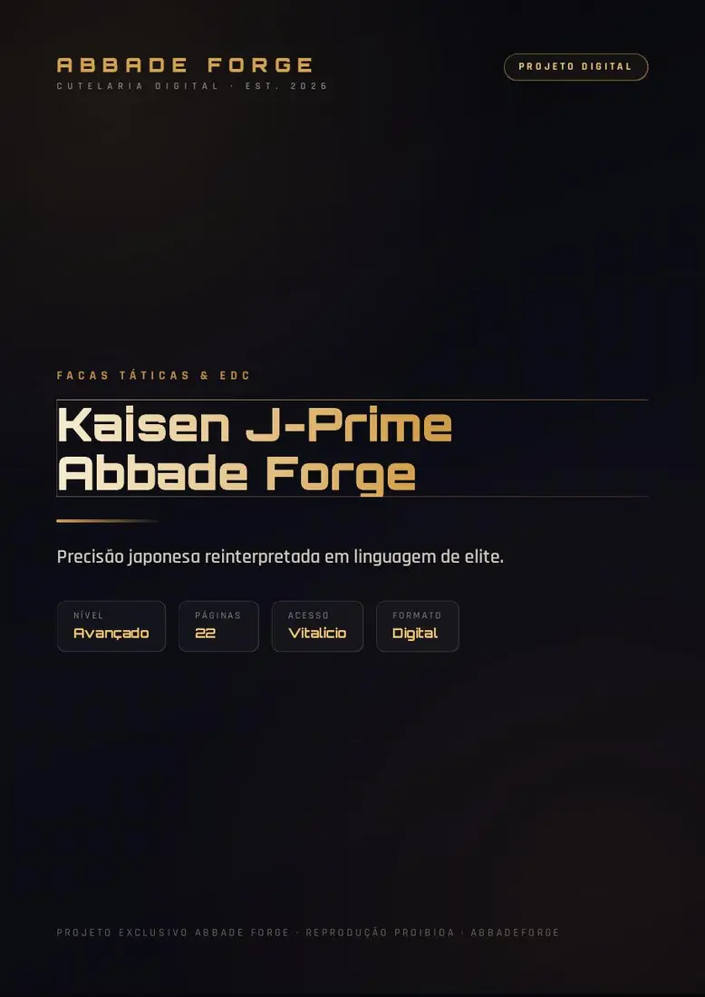 Kaisen J-Prime Abbade Forge — prévia 1