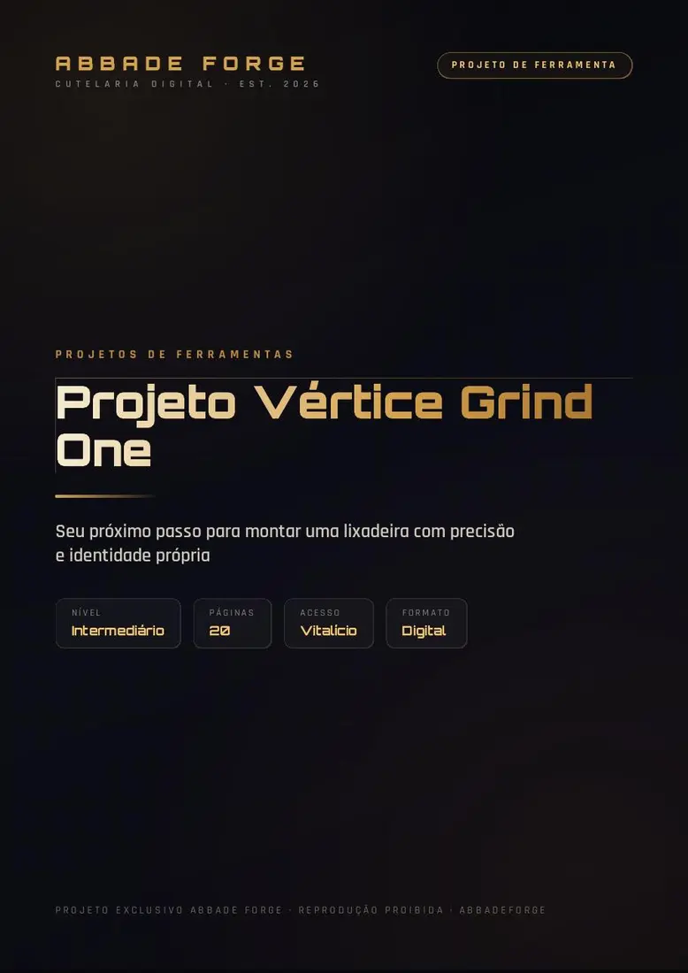 Projeto Vértice Grind One — prévia 1