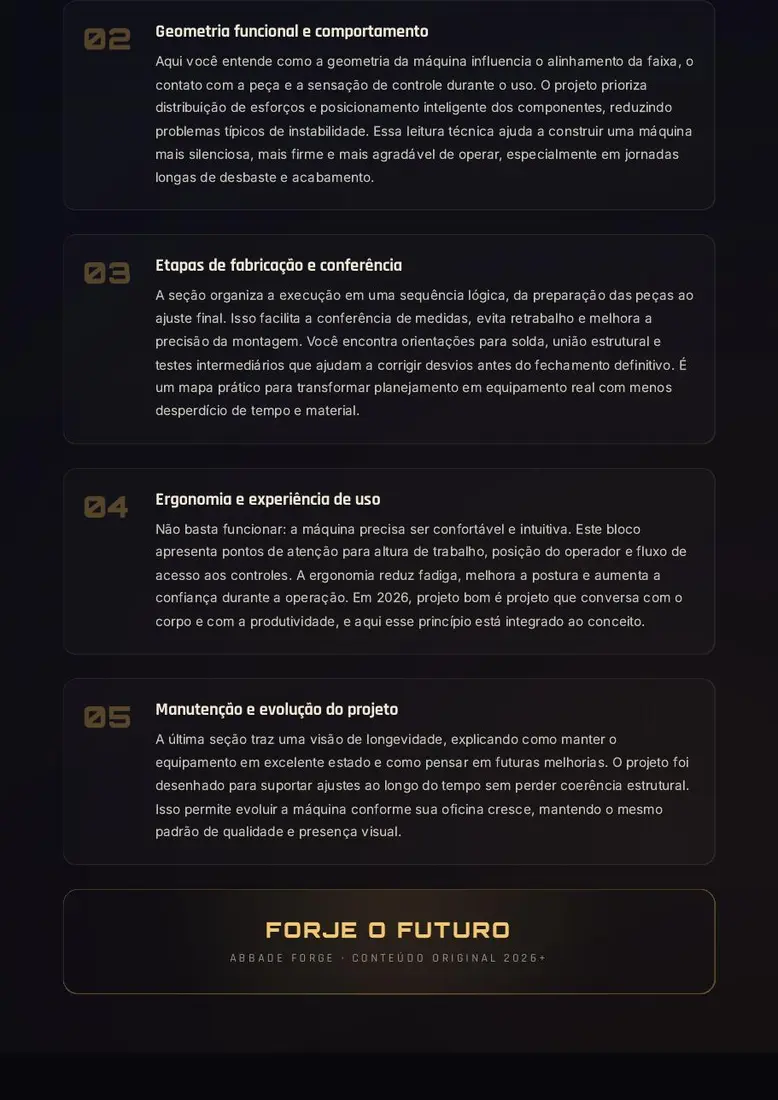 Projeto Vértice Grind One — prévia 3