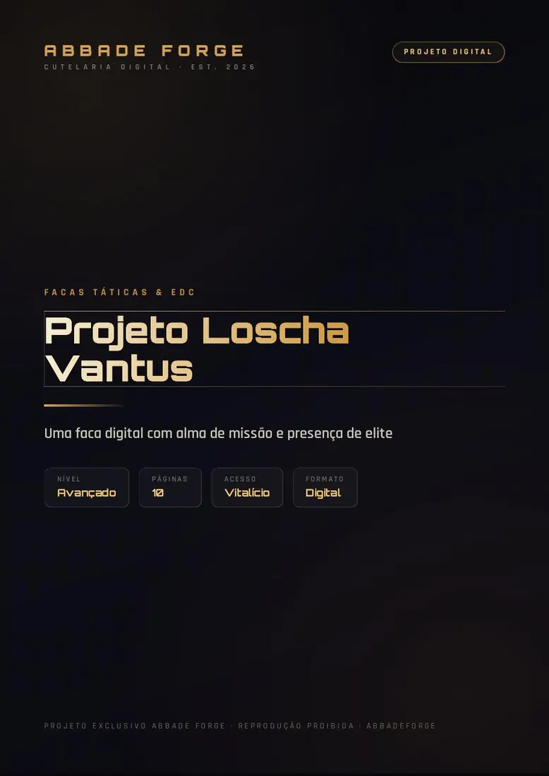 Projeto Loscha Vantus — prévia 1