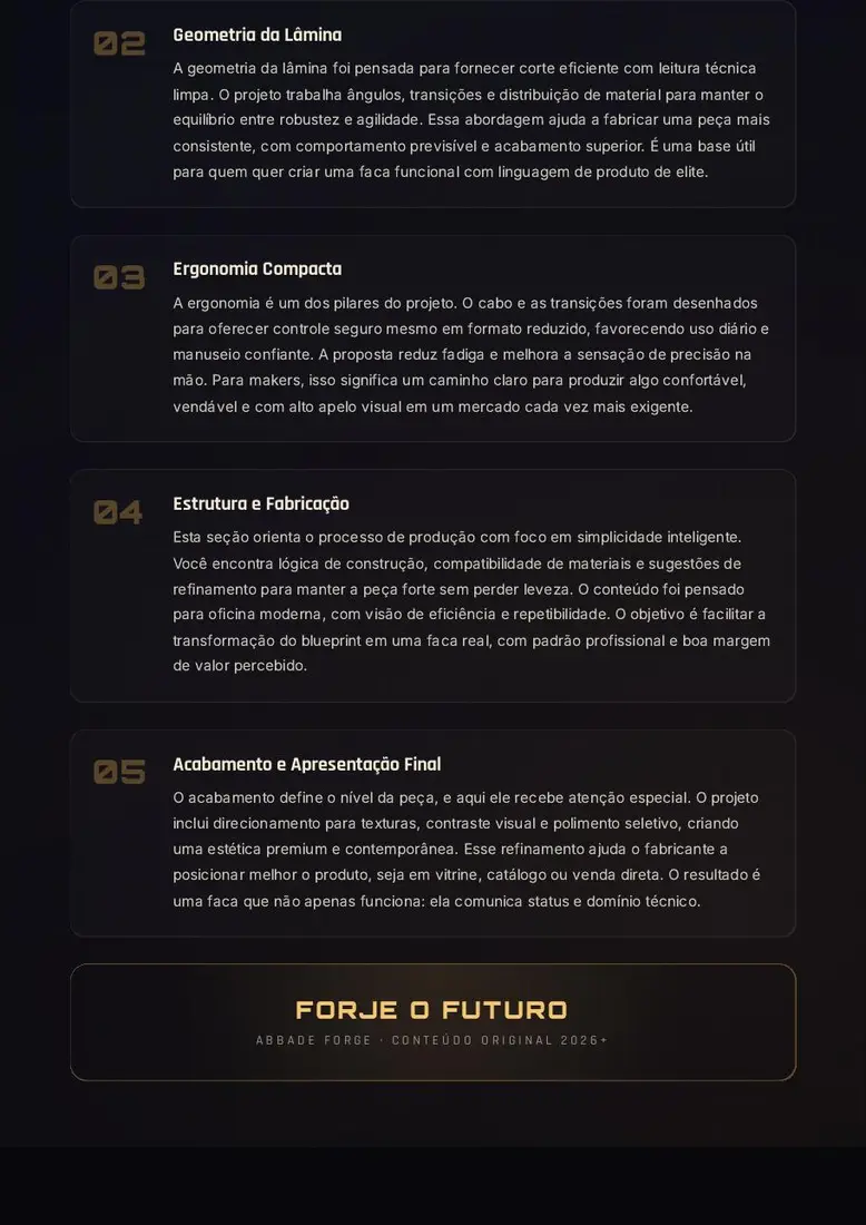 Projeto Digital FACA TÁTICA AURIC GHOSTCORE — prévia 3