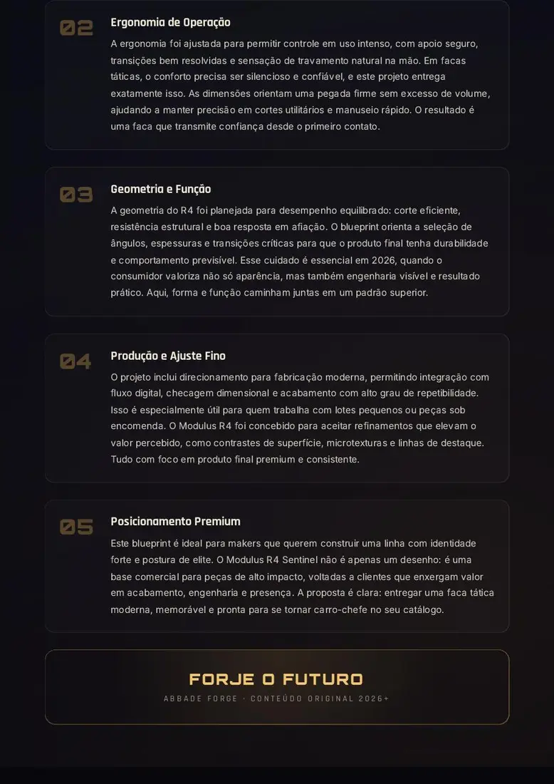 Projeto Digital Modulus R4 Sentinel — prévia 3