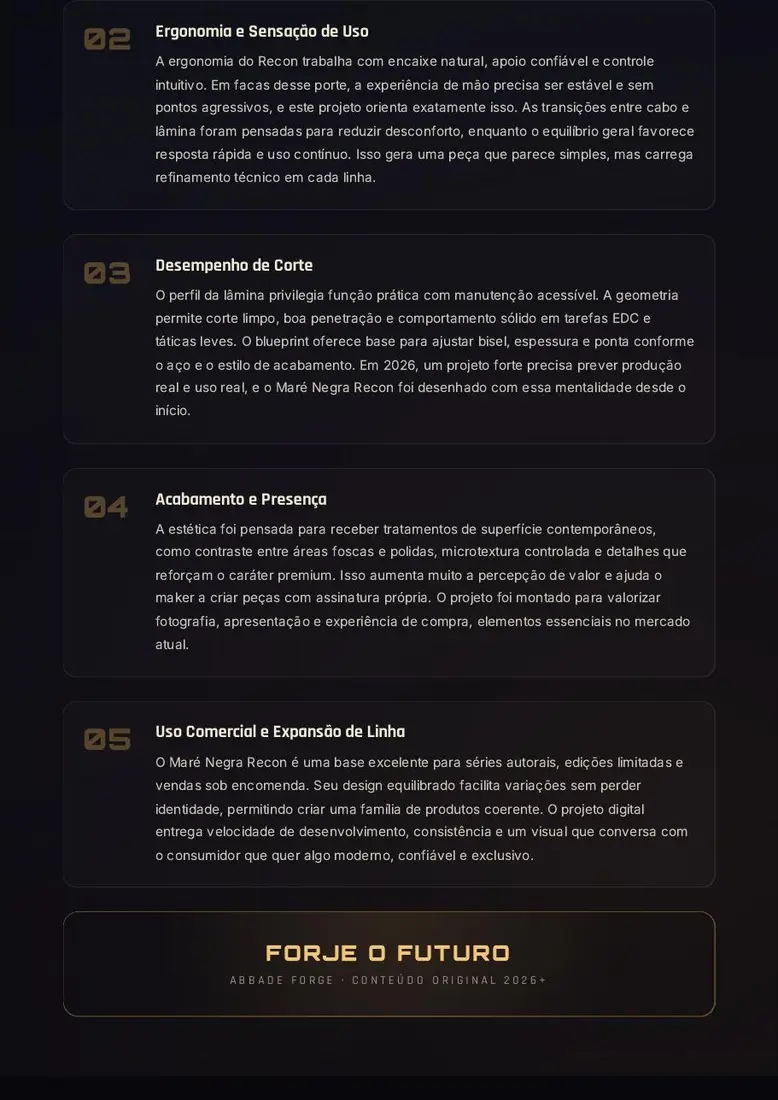 Projeto Digital Maré Negra Recon — prévia 3