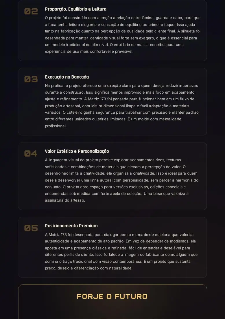Projeto Matriz 173 — Moldes Autorais de Faca Tradicional — prévia 3