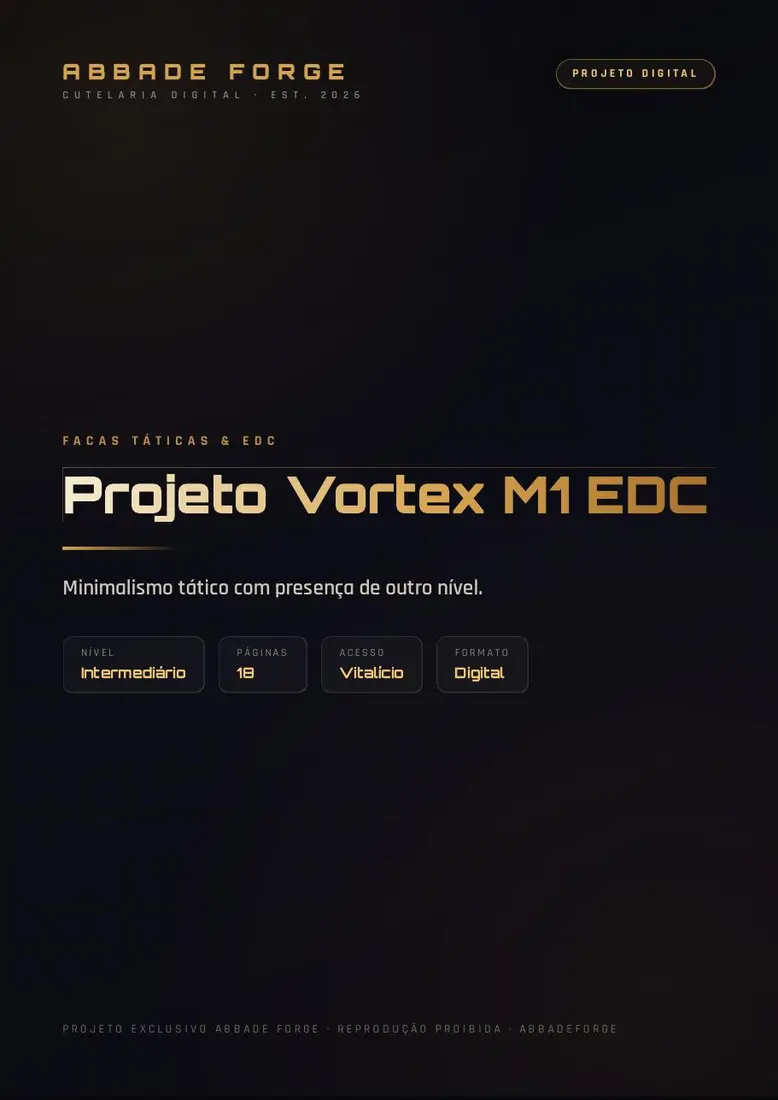 Projeto Vortex M1 EDC — prévia 1