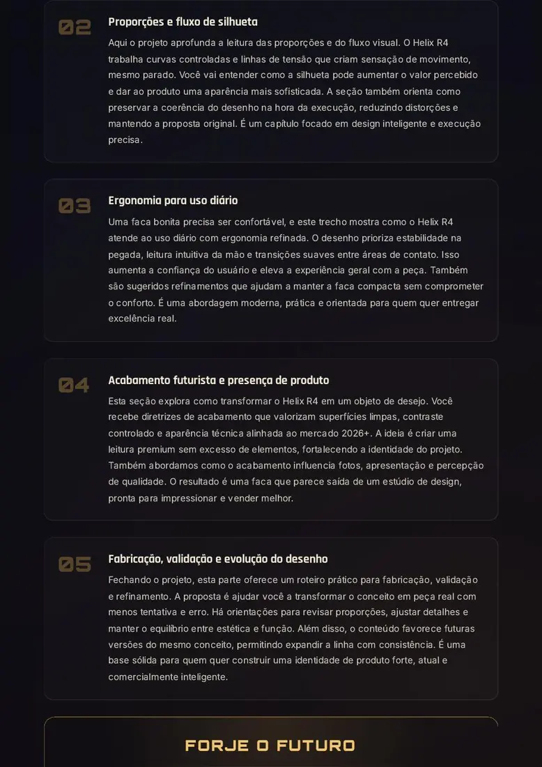 Projeto Helix R4 Urban Strike — prévia 3