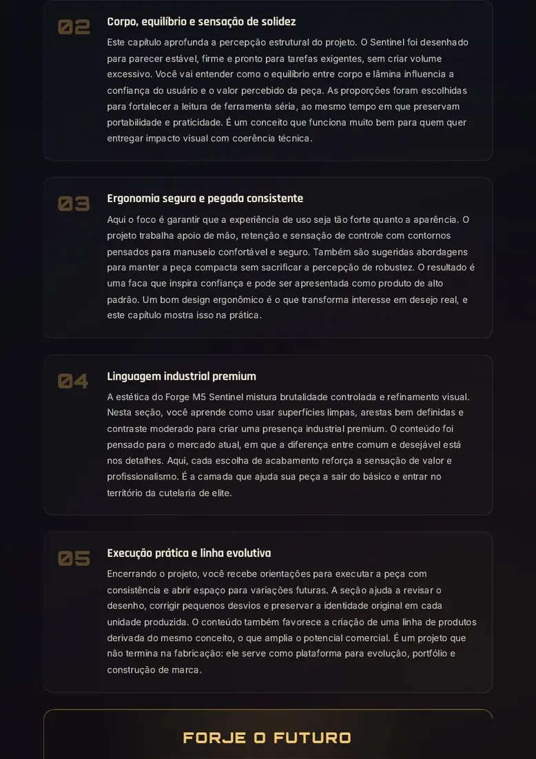 Projeto Forge M5 Sentinel — prévia 3