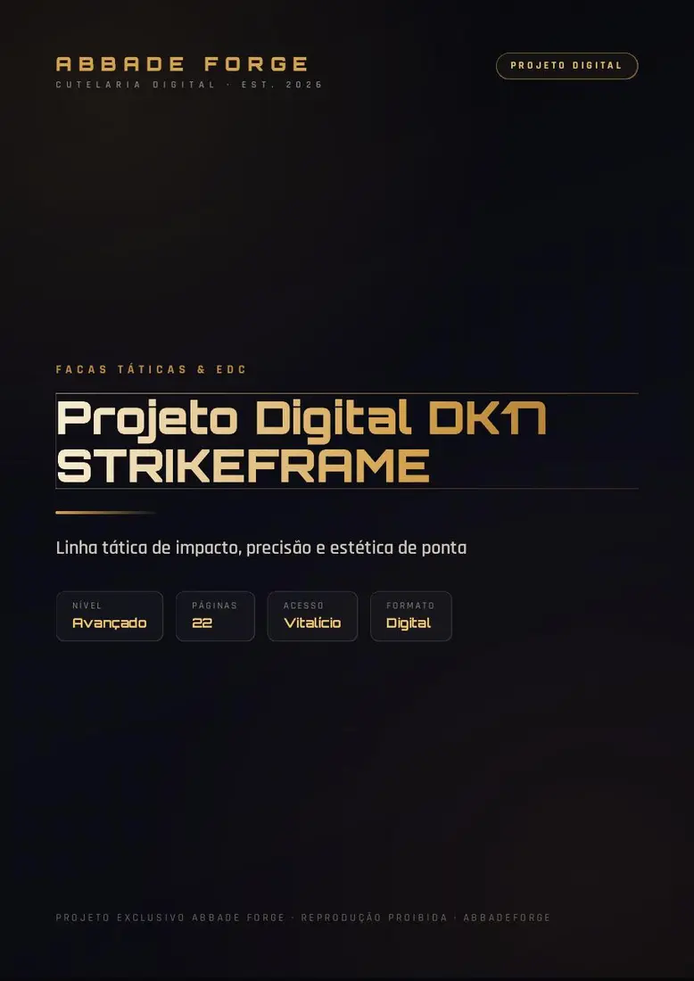 Projeto Digital DK17 STRIKEFRAME — prévia 1