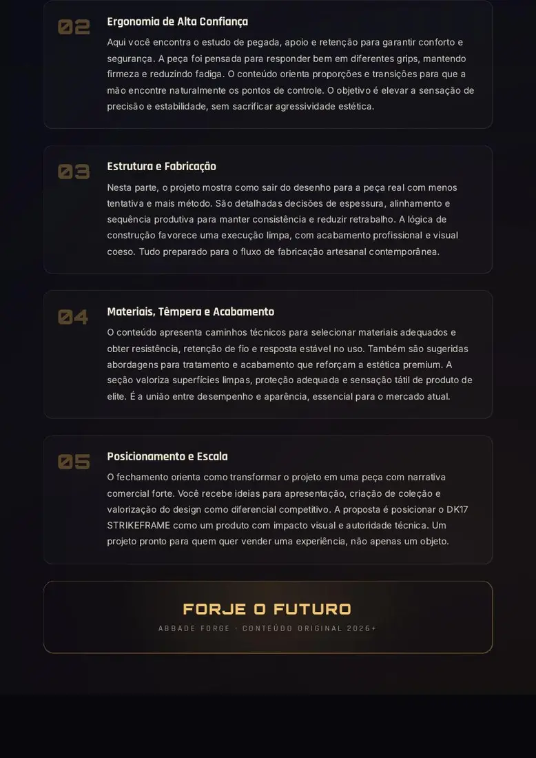 Projeto Digital DK17 STRIKEFRAME — prévia 3