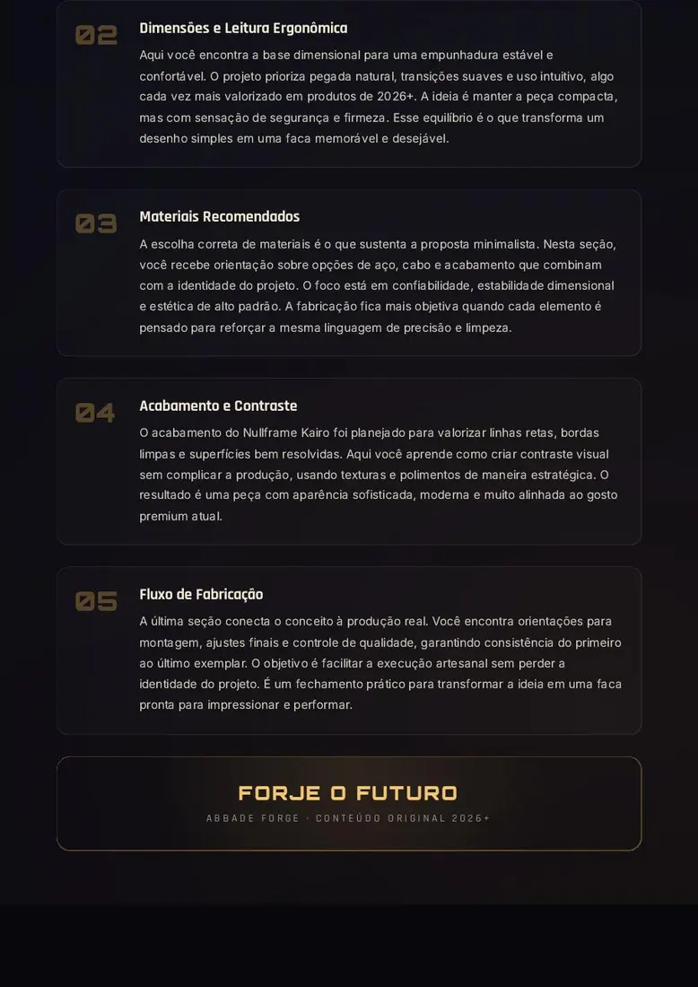Nullframe Kairo — Tático Minimalista de Alto Controle — prévia 3