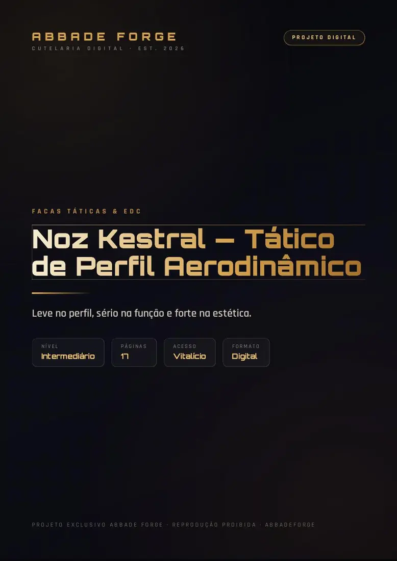 Noz Kestral — Tático de Perfil Aerodinâmico — prévia 1