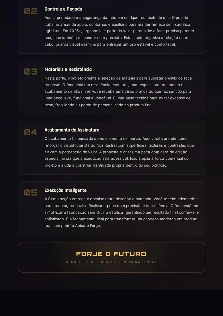 Noz Kestral — Tático de Perfil Aerodinâmico — prévia 3