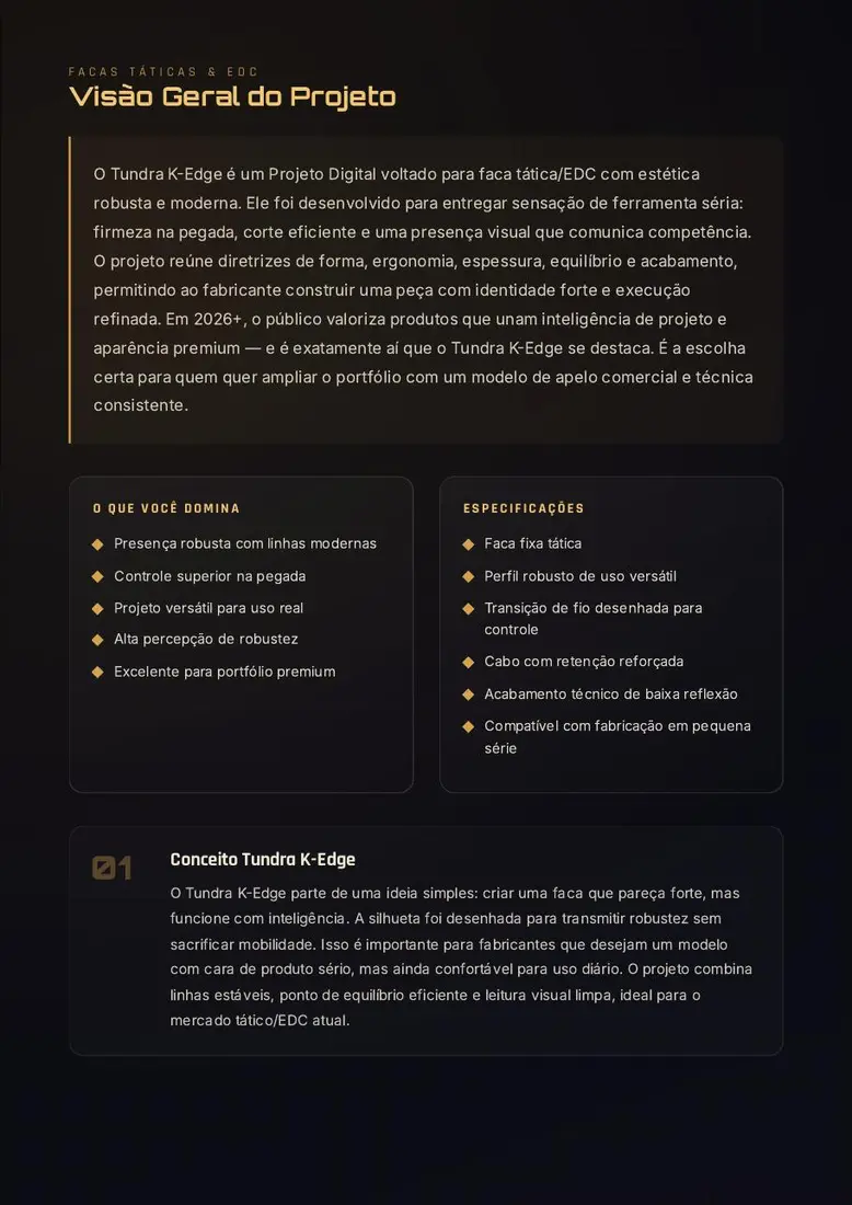 Projeto Digital Tundra K-Edge — prévia 2