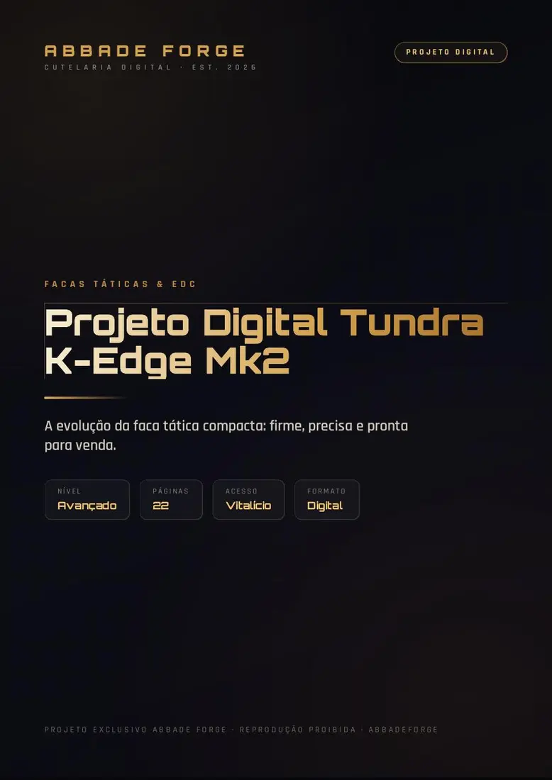 Projeto Digital Tundra K-Edge Mk2 — prévia 1