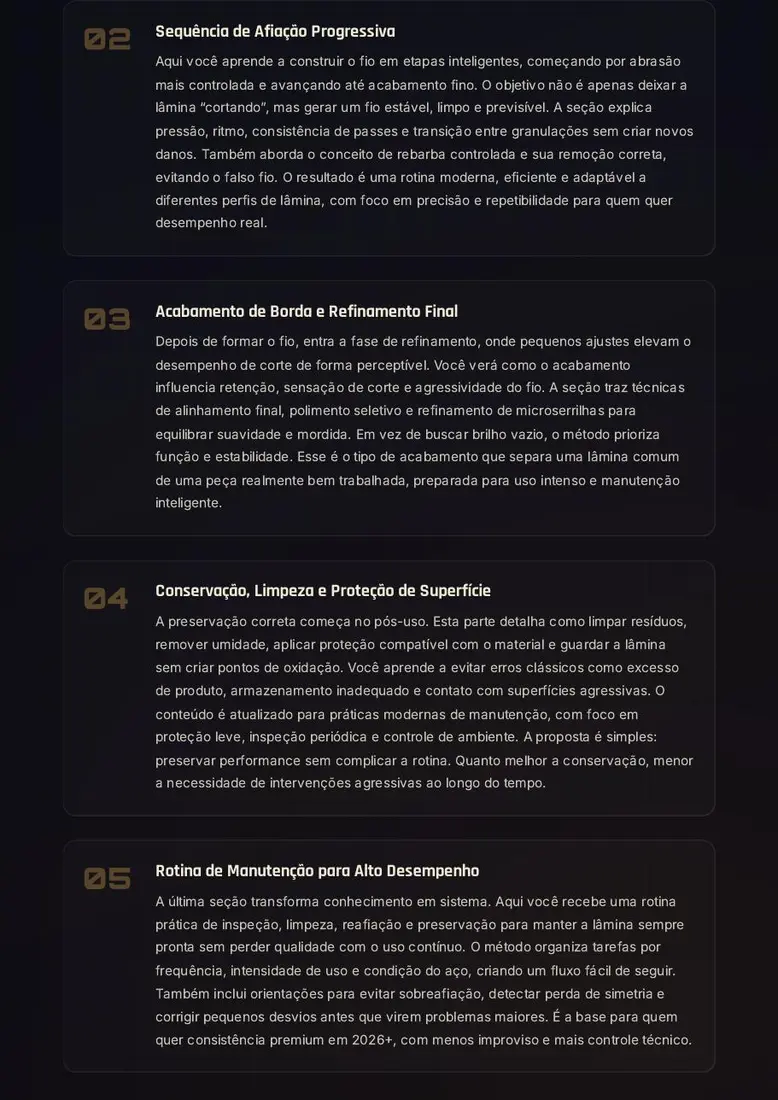 Atlas da Fio-Lâmina: Afiação Criogênica e Preservação de Alto Desempenho — prévia 4