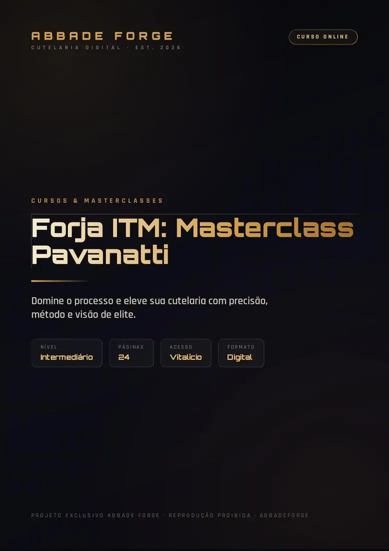 Forja ITM: Masterclass Pavanatti — prévia 2